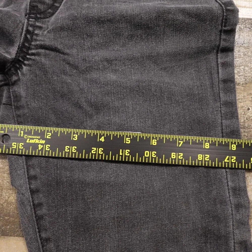 Levi's jeans bib overall‎ girl's 14 black denim red tab